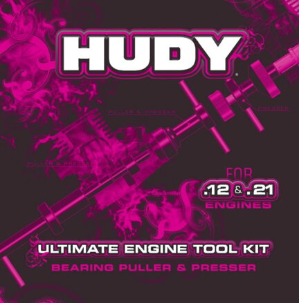 HUDY ULTIMATE ENGINE TOOL KIT FOR .21 ENGINE