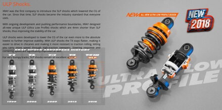 ULP ALU SHOCK ABSORBER-SET - ORANGE (2)